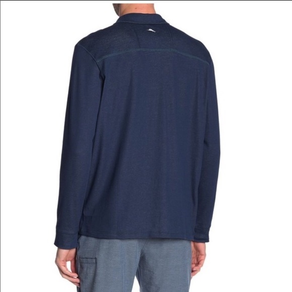 NWT Tommy Bahama Paradise Valley Half-Zip Pullover - Picture 2 of 2